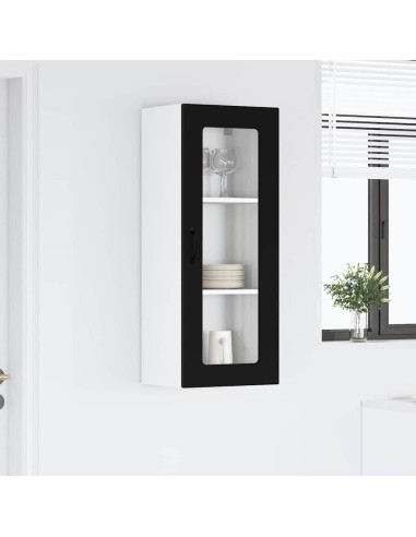 Pensile cucina Nero 40 x 31 x 100 cm Legno multistrato