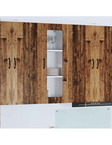 Pensile cucina Legno vecchio 40 x 31 x 100 cm Legno multistrato