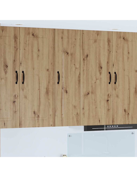 Pensile cucina con porta Rovere artigianale 30 x 31 x 100 cm
