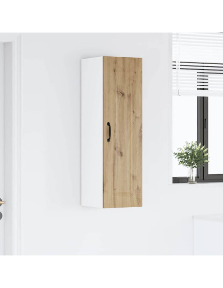 Pensile cucina con porta Rovere artigianale 30 x 31 x 100 cm