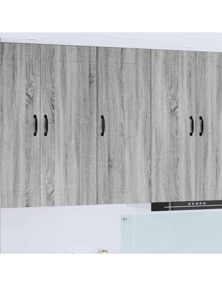 Pensile cucina Grigio Sonoma 40 x 31 x 100 cm Legno multistrato
