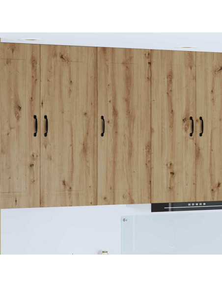 Pensile cucina con porta Rovere artigianale 40 x 31 x 100 cm
