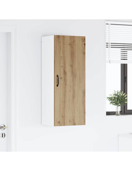 Pensile cucina con porta Rovere artigianale 40 x 31 x 100 cm