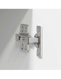 Pensile cucina con lo scaffale Grigio cemento 50 x 31 x 100 cm 2