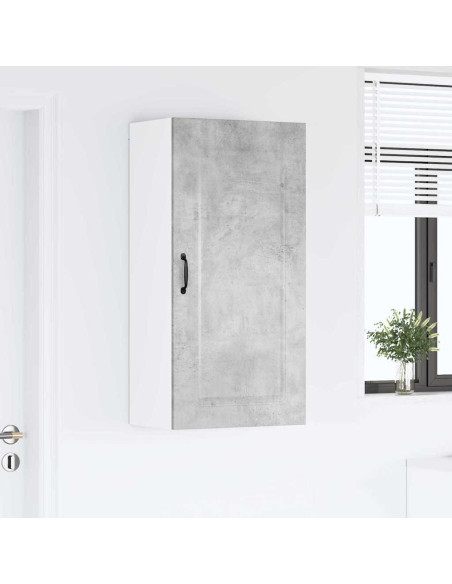 Pensile cucina con lo scaffale Grigio cemento 50 x 31 x 100 cm