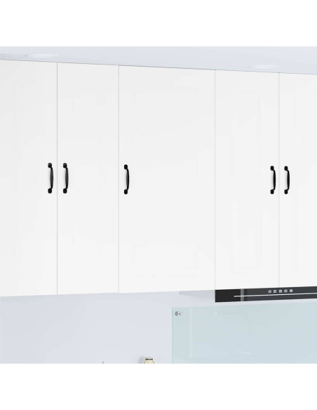 Pensile cucina Bianco Lucido 50 x 31 x 100 cm Legno multistrato