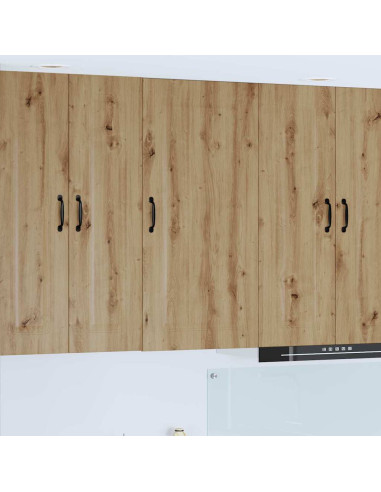 Pensile cucina con porta Rovere artigianale 50 x 31 x 100 cm
