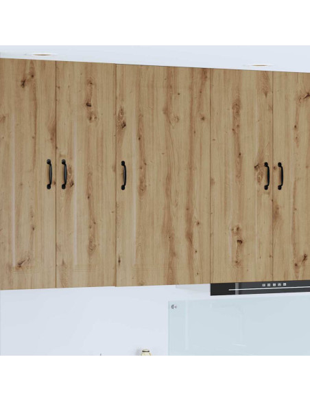 Pensile cucina con porta Rovere artigianale 50 x 31 x 100 cm