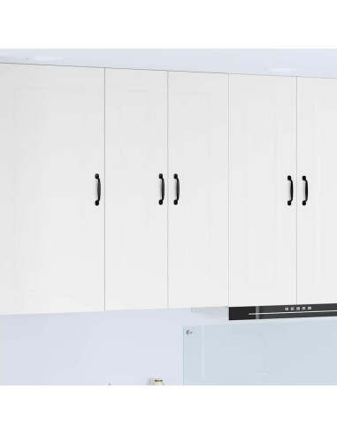 Pensile cucina Bianco Lucido 60 x 31 x 100 cm Legno multistrato