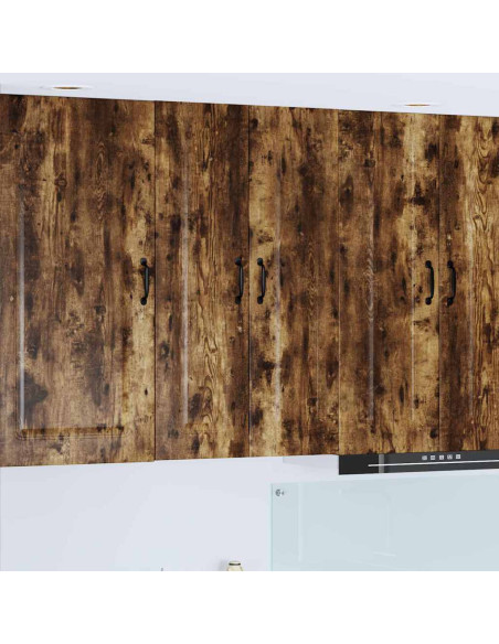 Pensile cucina Rovere fumé 60 x 31 x 100 cm Legno multistrato