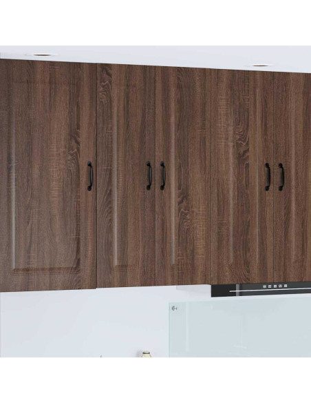 Pensile cucina con lo scaffale Rovere Marrone 60 x 31 x 100 cm