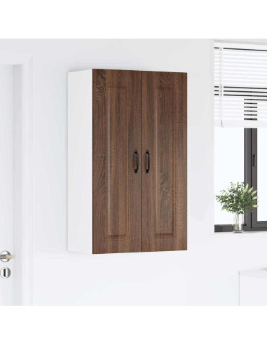 Pensile cucina con lo scaffale Rovere Marrone 60 x 31 x 100 cm