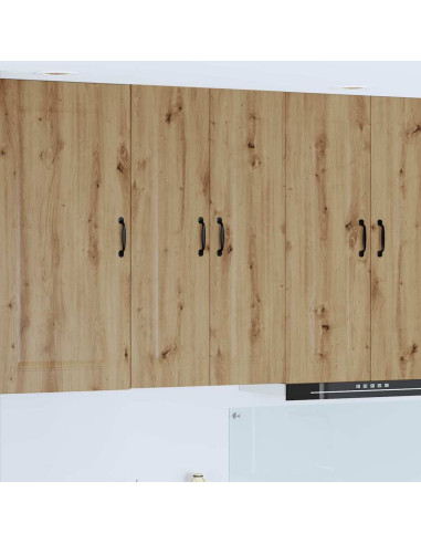Pensile cucina con porta Rovere artigianale 60 x 31 x 100 cm