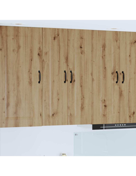 Pensile cucina con porta Rovere artigianale 60 x 31 x 100 cm