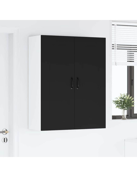 Pensile cucina Nero 80 x 31 x 100 cm Legno multistrato