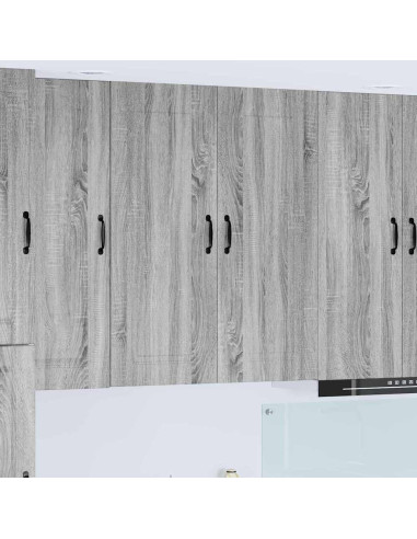 Pensile cucina Grigio Sonoma 80 x 31 x 100 cm Legno multistrato