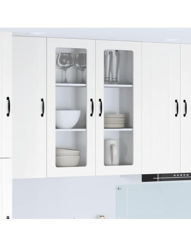 Pensile cucina Bianco 80 x 31 x 100 cm Legno multistrato