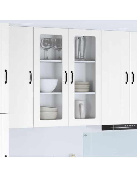 Pensile cucina Bianco 80 x 31 x 100 cm Legno multistrato