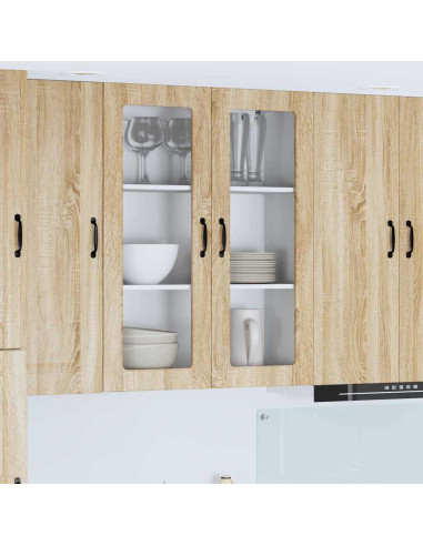 Pensile cucina Rovere Sonoma 80 x 31 x 100 cm Legno multistrato