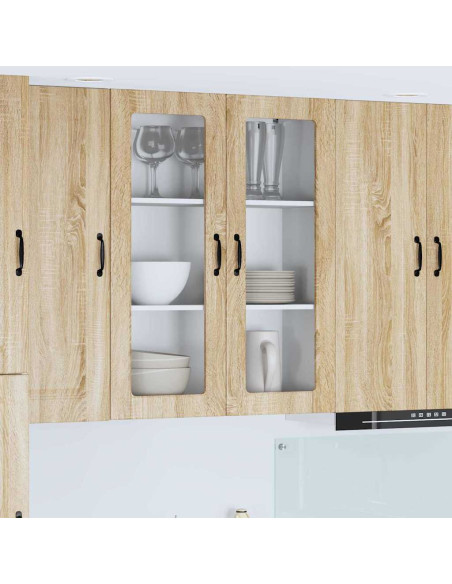 Pensile cucina Rovere Sonoma 80 x 31 x 100 cm Legno multistrato