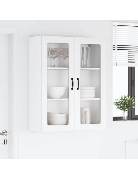 Pensile cucina Bianco Lucido 80 x 31 x 100 cm Legno multistrato