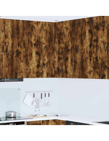 Pensile cucina Rovere fumé 57 x 57 x 100 cm Legno multistrato