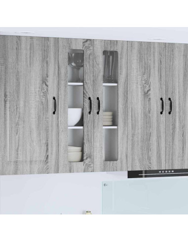 Pensile cucina Grigio Sonoma 60 x 31 x 100 cm Legno multistrato