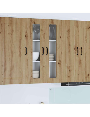 Pensile cucina con porta Rovere artigianale 60 x 31 x 100 cm