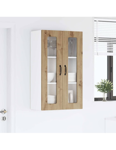 Pensile cucina con porta Rovere artigianale 60 x 31 x 100 cm