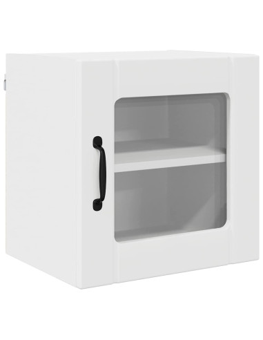 Pensile cucina 2 pcs Bianco 40 x 31 x 40 cm Legno multistrato