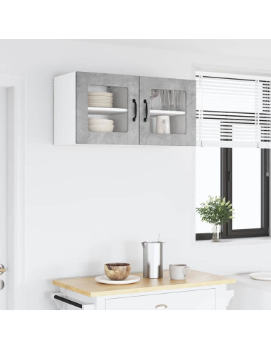 Pensile cucina Grigio cemento 40 x 31 x 40 cm Legno multistrato