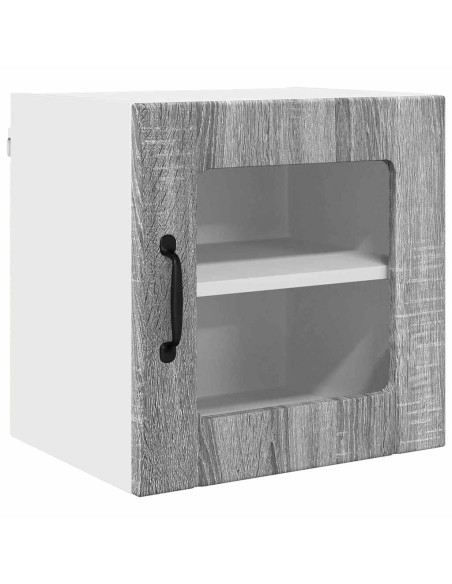 Pensile cucina 2 pcs Grigio Sonoma 40 x 31 x 40 cm