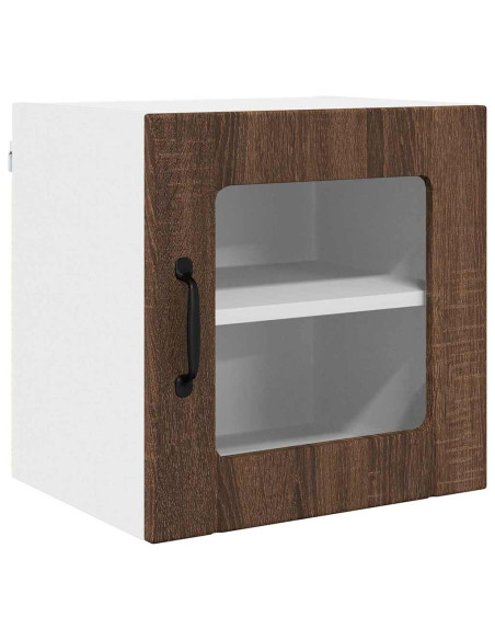 Pensile cucina 2 pcs Rovere Marrone 40 x 31 x 40 cm