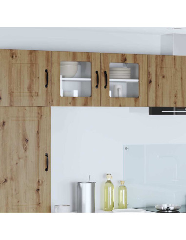 Pensile cucina 2 pcs Rovere artigianale 40 x 31 x 40 cm