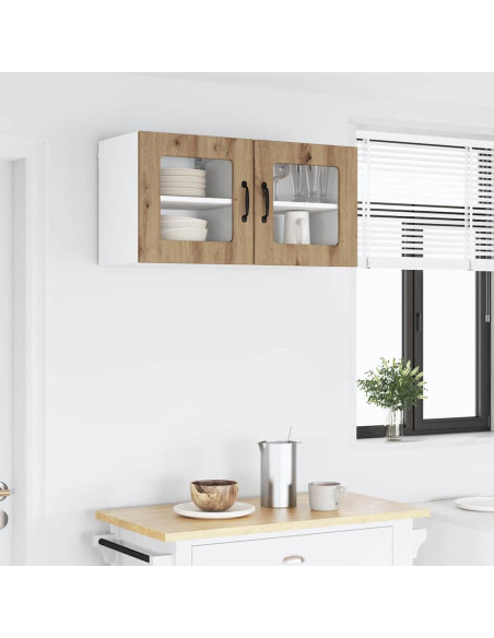 Pensile cucina 2 pcs Rovere artigianale 40 x 31 x 40 cm