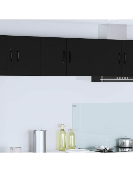 Pensile cucina Nero 30 x 31 x 40 cm Legno multistrato