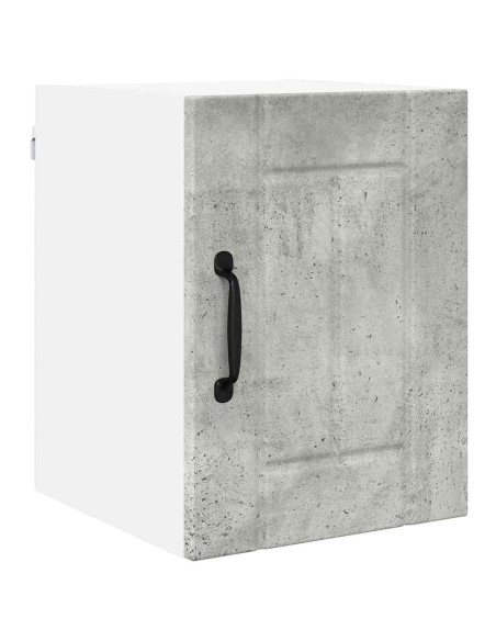 Pensile cucina 2 pcs Grigio cemento 30 x 31 x 40 cm