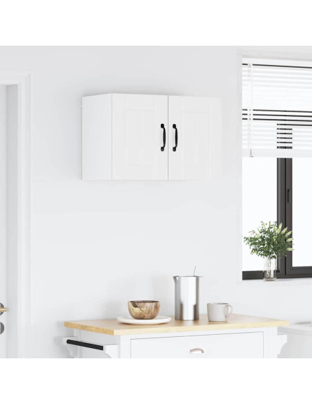 Pensile cucina 2 pcs Bianco Lucido 30 x 31 x 40 cm