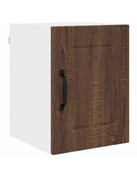 Pensile cucina 2 pcs Rovere Marrone 30 x 31 x 40 cm