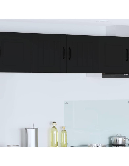 Pensile cucina Nero 40 x 31 x 40 cm Legno multistrato