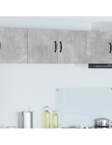 Pensile cucina Grigio cemento 40 x 31 x 40 cm Legno multistrato