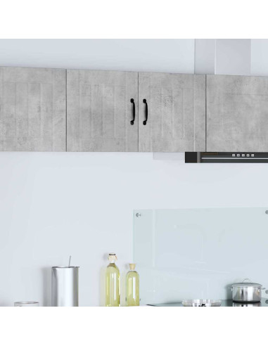 Pensile cucina 2 pcs Grigio cemento 40 x 31 x 40 cm