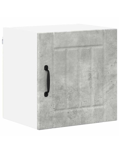 Pensile cucina 2 pcs Grigio cemento 40 x 31 x 40 cm