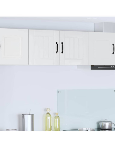 Pensile cucina 2 pcs Bianco Lucido 40 x 31 x 40 cm