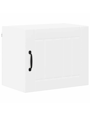 Pensile cucina 2 pcs Bianco 50 x 31 x 40 cm Legno multistrato
