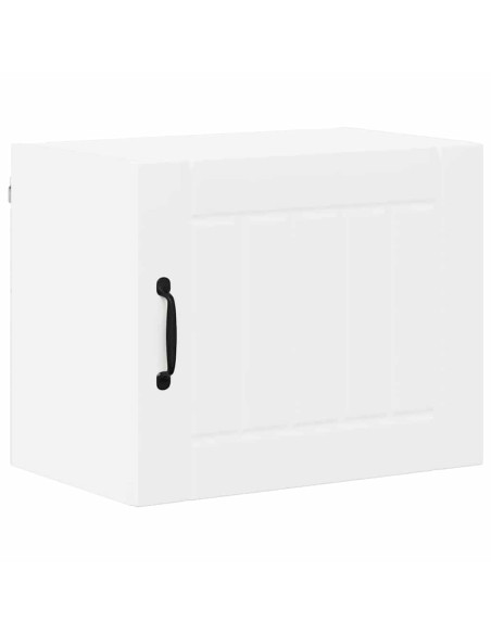 Pensile cucina 2 pcs Bianco 50 x 31 x 40 cm Legno multistrato