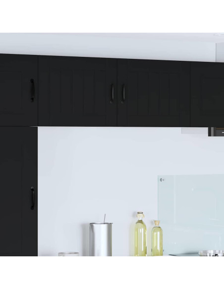 Pensile cucina Nero 50 x 31 x 40 cm Legno multistrato