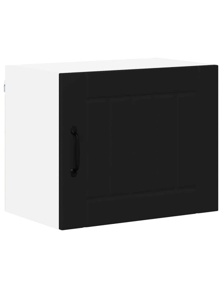 Pensile cucina 2 pcs Nero 50 x 31 x 40 cm Legno multistrato