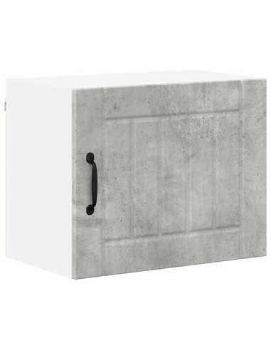 Pensile cucina 2 pcs Grigio cemento 50 x 31 x 40 cm