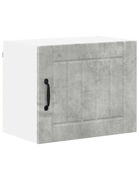 Pensile cucina 2 pcs Grigio cemento 50 x 31 x 40 cm